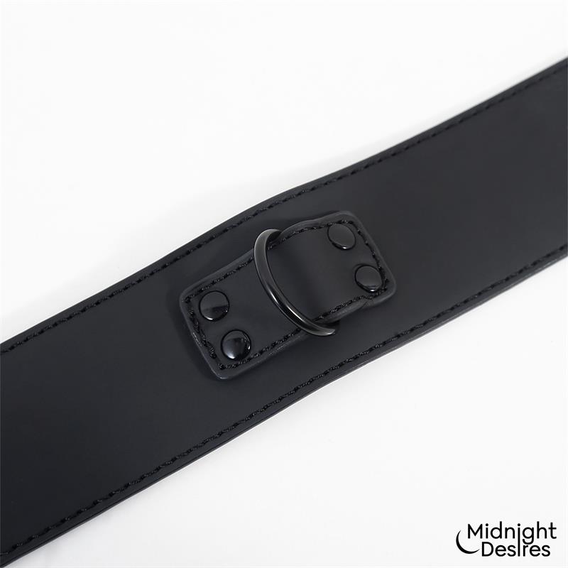 Set de Restricciones con Esposas y Collar con Correa - Imagen 9