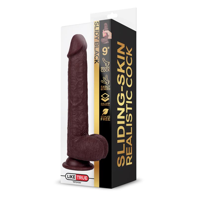 Slidy Dildo Realista Dual Layer Retráctil y Orientable 9 - Imagen 4