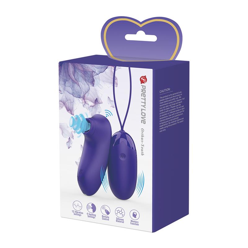 Succionador de Clítoris y Huevo Vibrador - Imagen 8