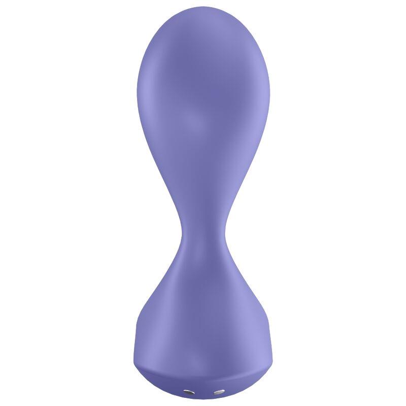Sweet Seal Plug Anal con Vibración y APP Negro - Imagen 3