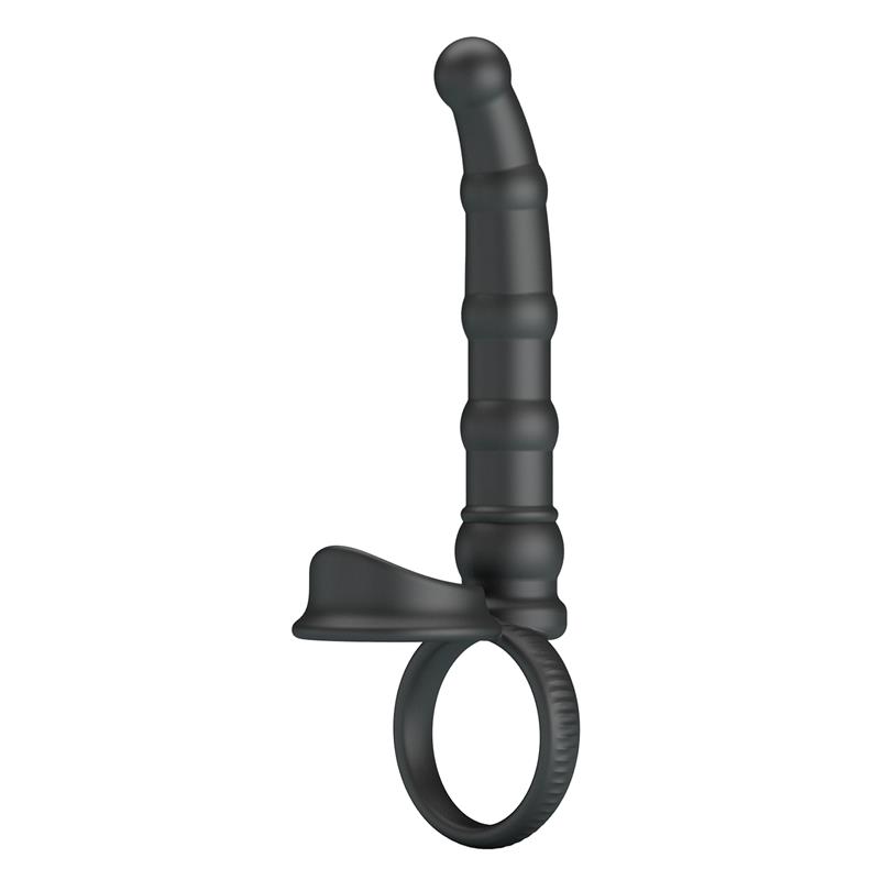 Tatum Plug Anal con Anillo para el Pene con Vibración - Imagen 3