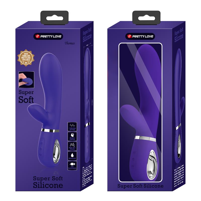 Thomas Vibrador Punto-G Púrpura - Imagen 11