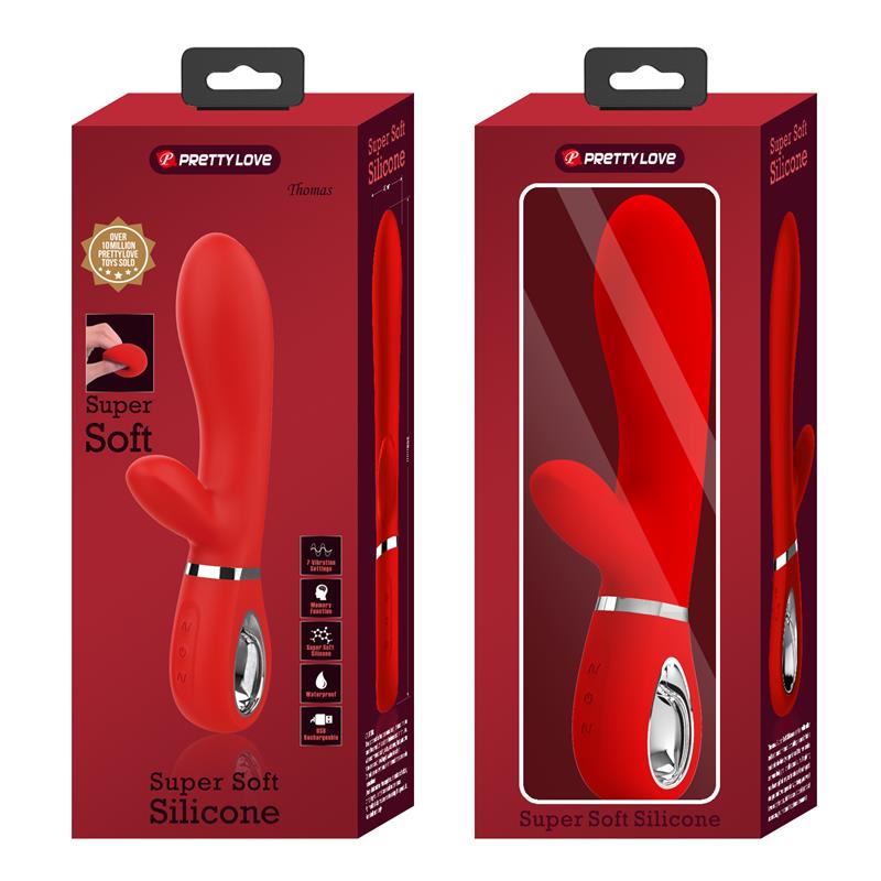 Thomas Vibrador Punto-G Rojo - Imagen 11