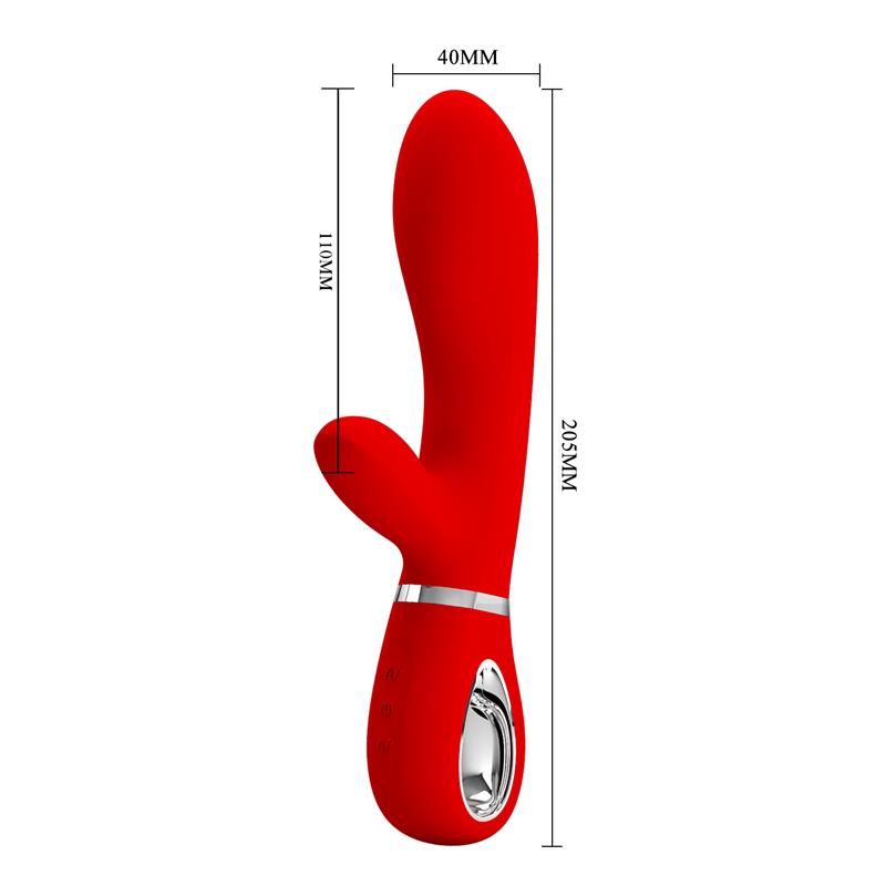Thomas Vibrador Punto-G Rojo - Imagen 10