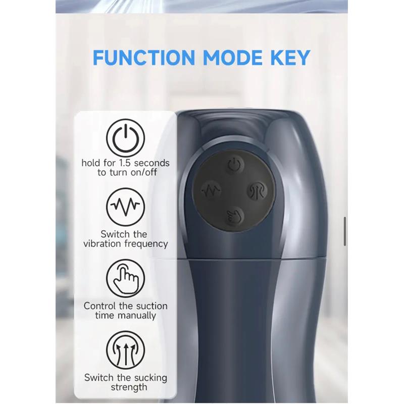 Tronik 2.0 Masturbador con Succión y Vibración USB - Imagen 16