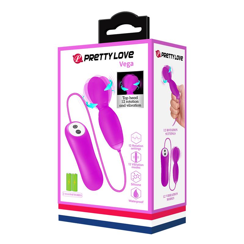 Vega Huevo Vibrador con Rotación - Imagen 7