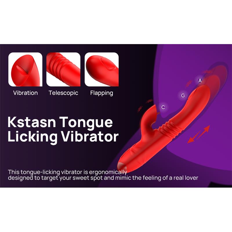 Velvet Vibrador con Thrusting y Pulsación - Imagen 17