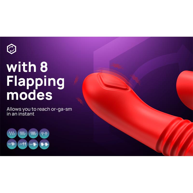 Velvet Vibrador con Thrusting y Pulsación - Imagen 10