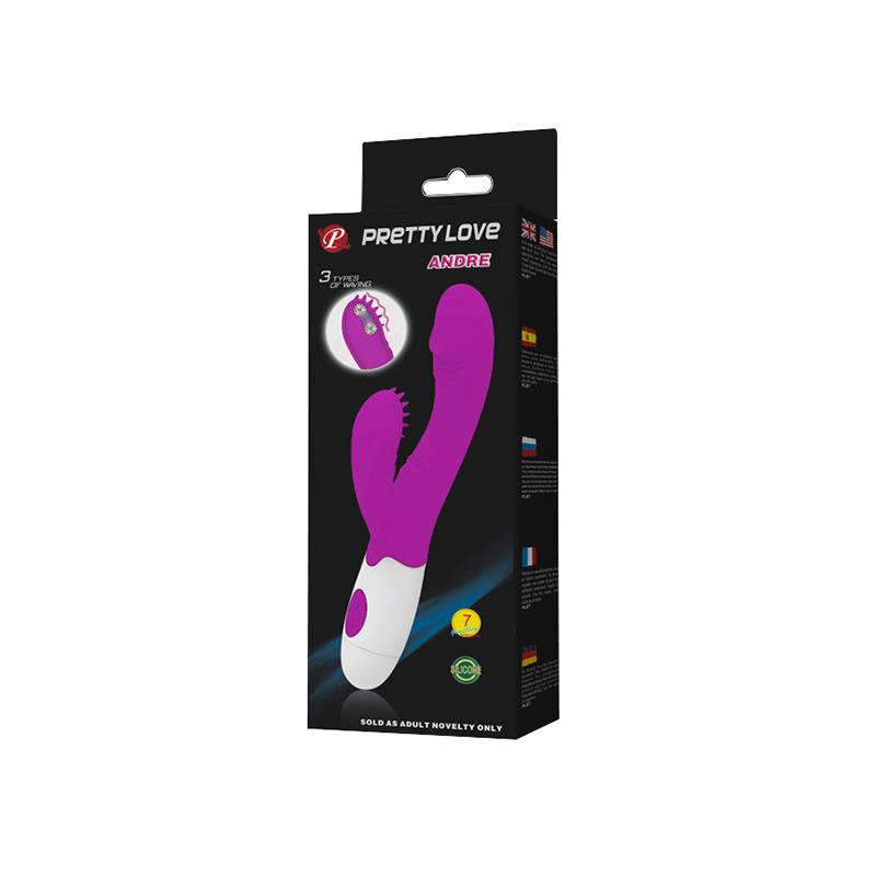 Vibrador Andre Color Púrpura - Imagen 8