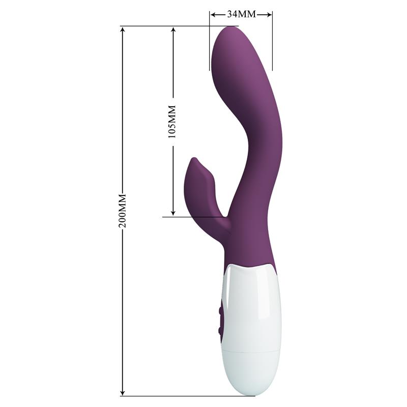 Vibrador Brighty 30 funciones Púrpura - Imagen 9