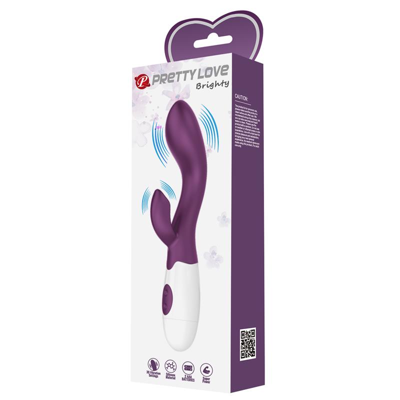 Vibrador Brighty 30 funciones Púrpura - Imagen 10