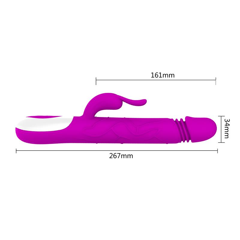 Vibrador con Bolas Rolling y Movimiento Up and Down Adrian - Imagen 8