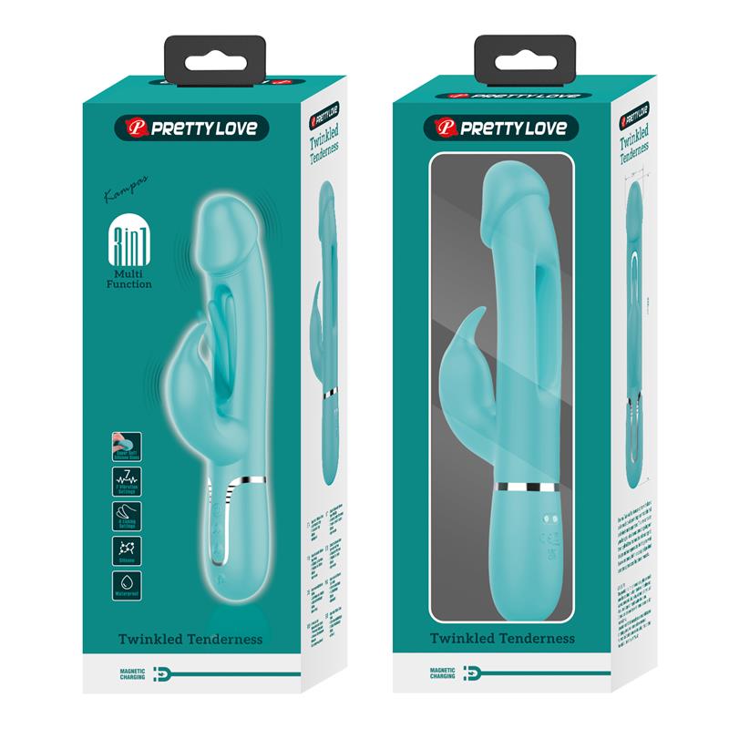 Vibrador con Lengua Kampas Verde - Imagen 11