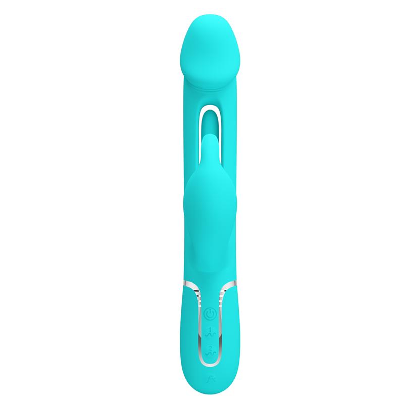 Vibrador con Lengua Kampas Verde - Imagen 3