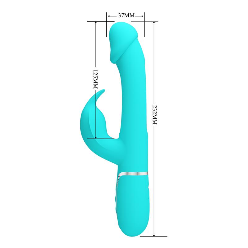 Vibrador con Lengua Kampas Verde - Imagen 10
