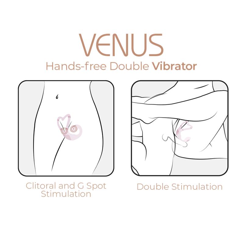 Vibrador Doble Venus con APP - Imagen 8