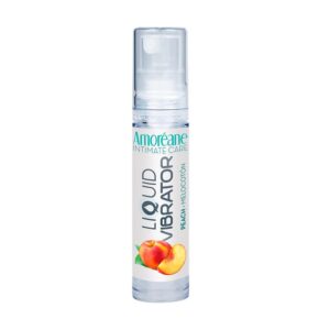 Vibrador Líquido Base Agua Melocotón 10 ml