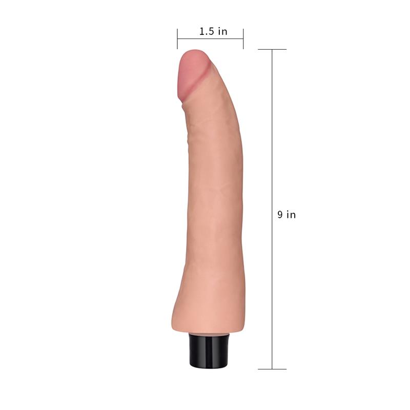 Vibrador Real Softee 9 Natural - Imagen 7
