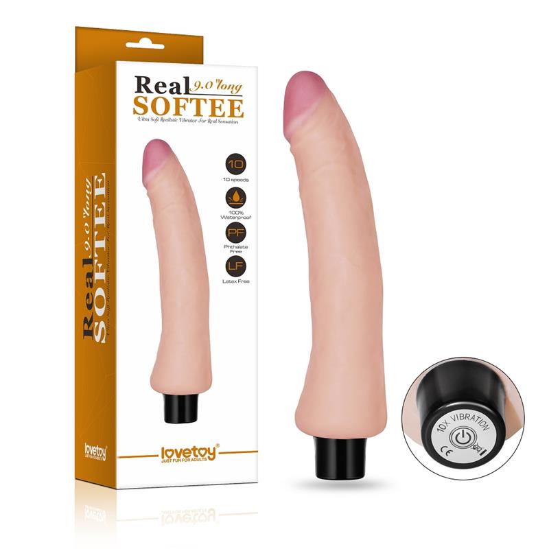 Vibrador Real Softee 9 Natural - Imagen 8
