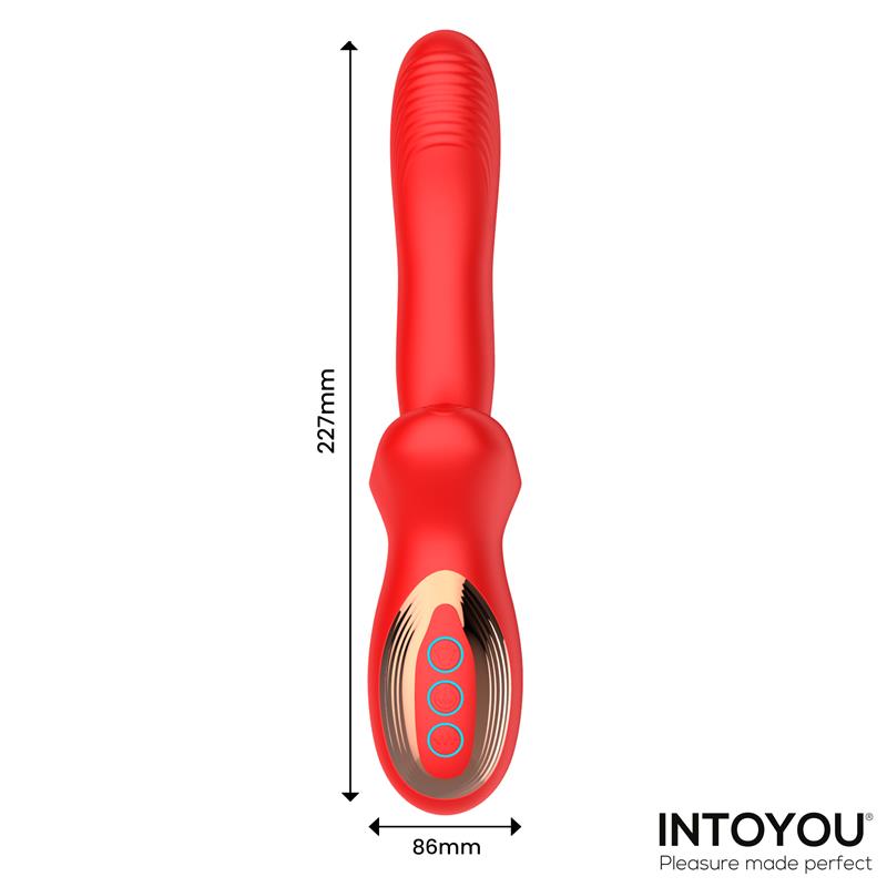 Vyron Vibrador con Thrusting y Biting (Mordisqueo) - Imagen 7