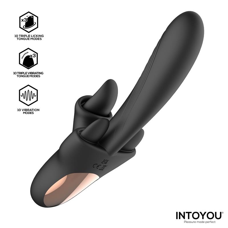Triton Vibrador Triple Lengua - Imagen 5