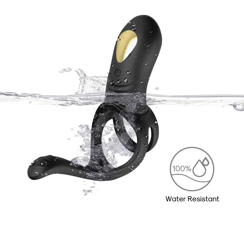 Anillo Vibrador con Estimulación Perianal - Imagen 11