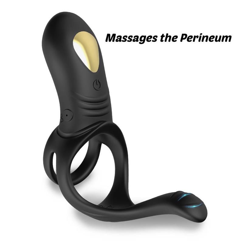 Anillo Vibrador con Estimulación Perianal - Imagen 5