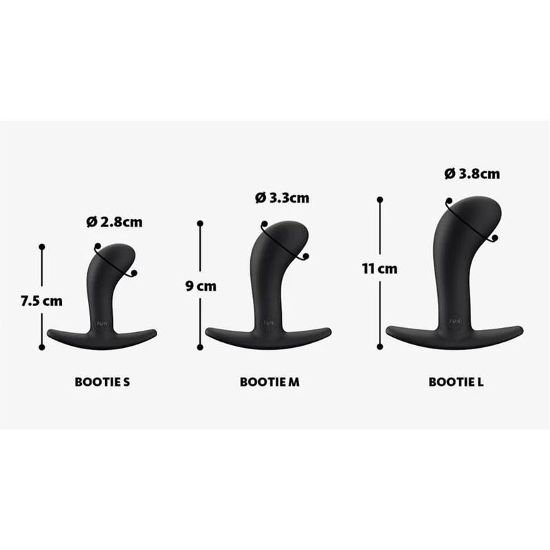 Bootie S Plug Anal Negro - Imagen 4