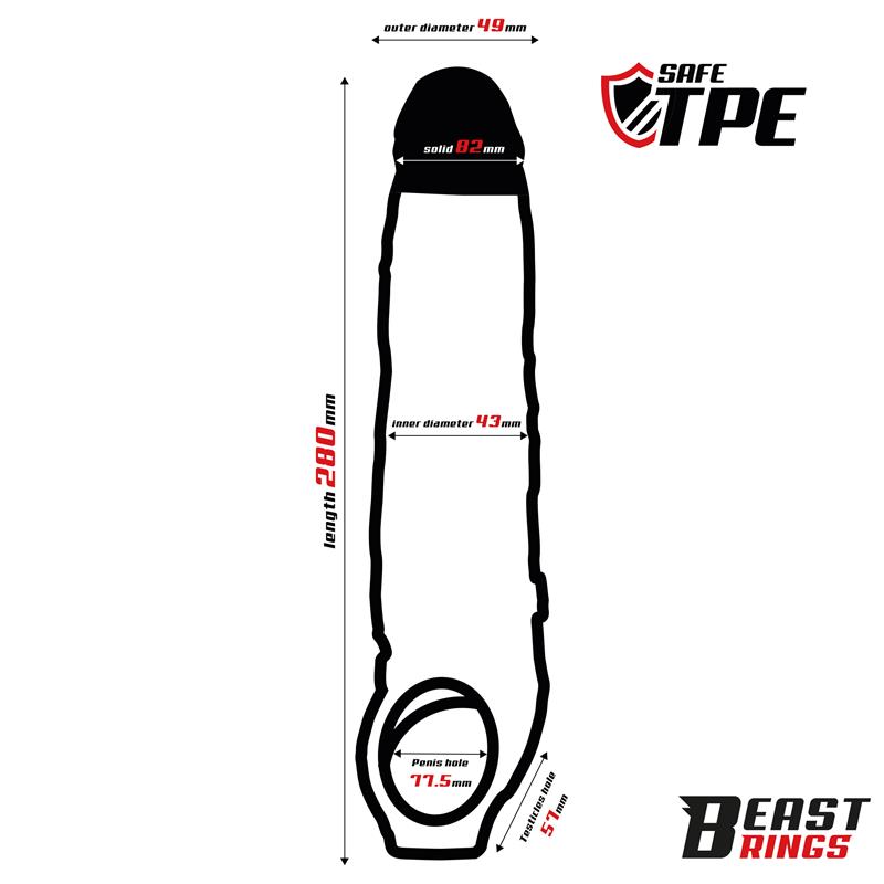 Funda para el Pene 28 cm - Imagen 6
