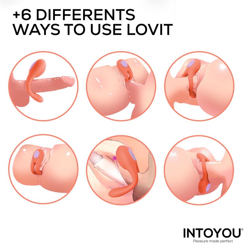 Lovit Vibrador de Pareja Flexible con Control Remote - Imagen 5