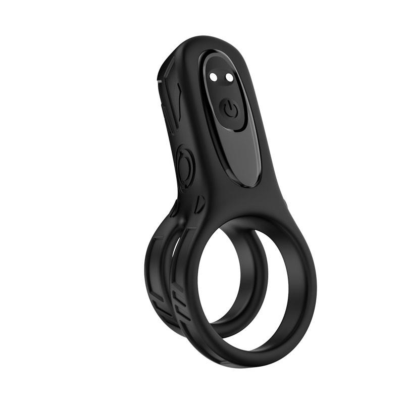 Mecha-style Anillo Doble para el Pene con Vibracion - Imagen 2