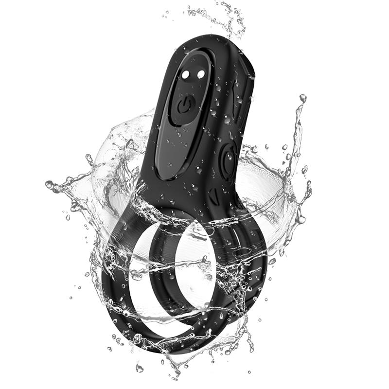 Mecha-style Anillo Doble para el Pene con Vibracion - Imagen 12