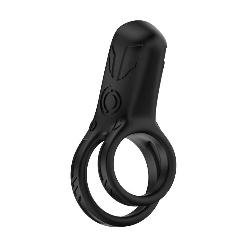 Mecha-style Anillo Doble para el Pene con Vibracion - Imagen 3