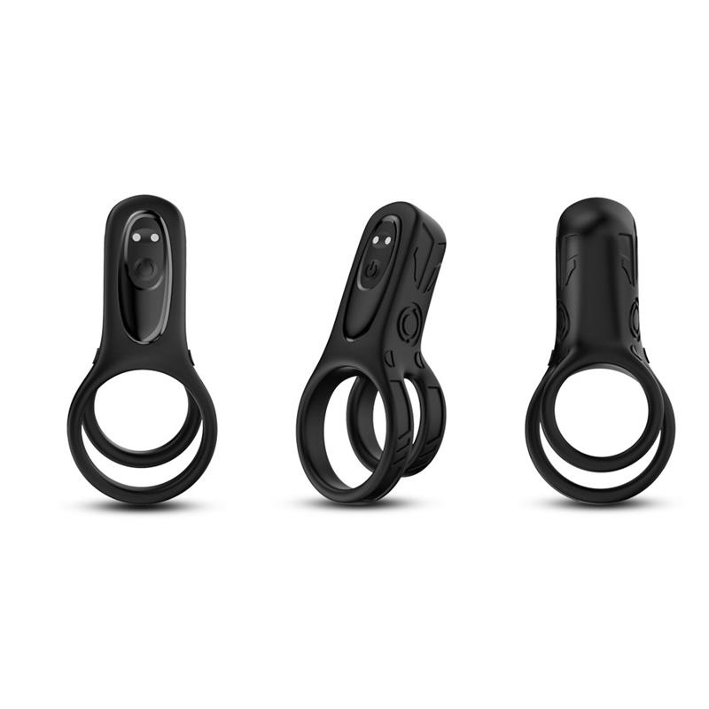 Mecha-style Anillo Doble para el Pene con Vibracion - Imagen 10