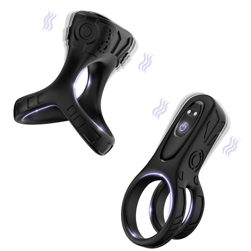 Set 2 Anillos Mecha Lock Essence Ring - Imagen 2