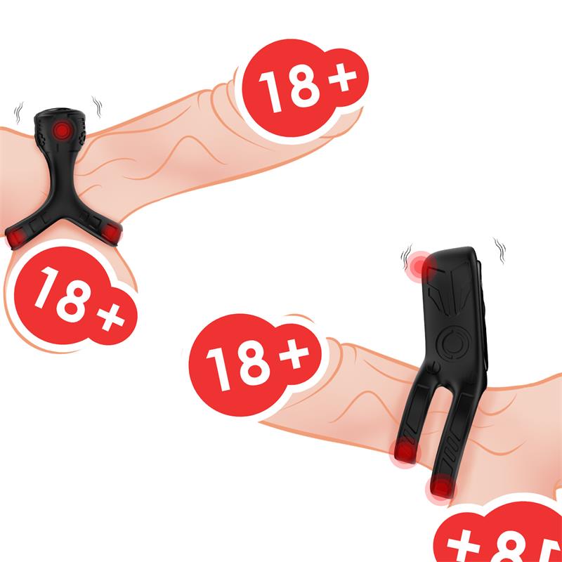 Set 2 Anillos Mecha Lock Essence Ring - Imagen 5