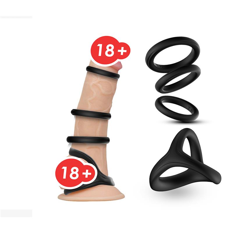 Set de Anillos para el Pene - Imagen 4