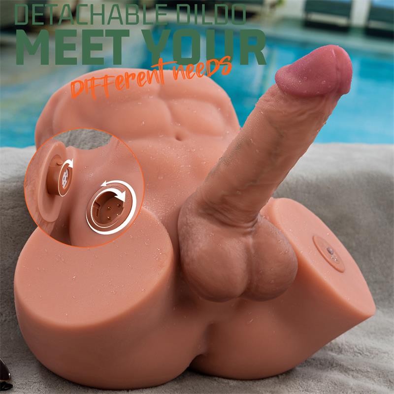 Gretel Semi Torso con Dildo Desmontable, Thrusting y APP 6 kg - Imagen 10