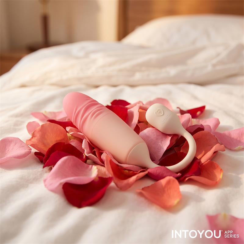 NexEgg Motion Huevo Vibrador con Thrusting App Beige/Rosa - Imagen 11