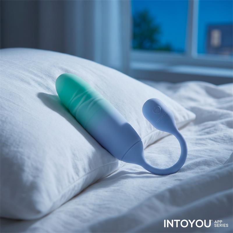NexEgg Motion Huevo Vibrador con Thrusting App Lila/Pistacho - Imagen 11