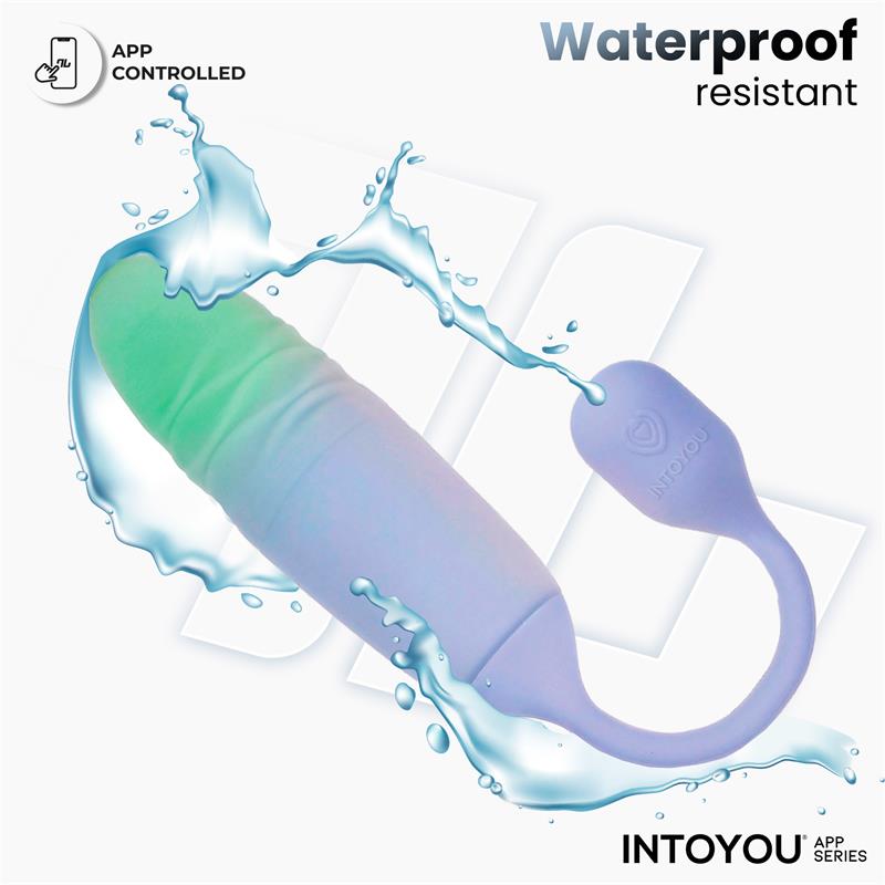 NexEgg Motion Huevo Vibrador con Thrusting App Lila/Pistacho - Imagen 7