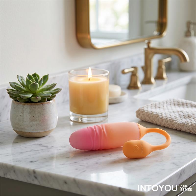 NexEgg Motion Huevo Vibrador con Thrusting App Naranja/Rosa - Imagen 11