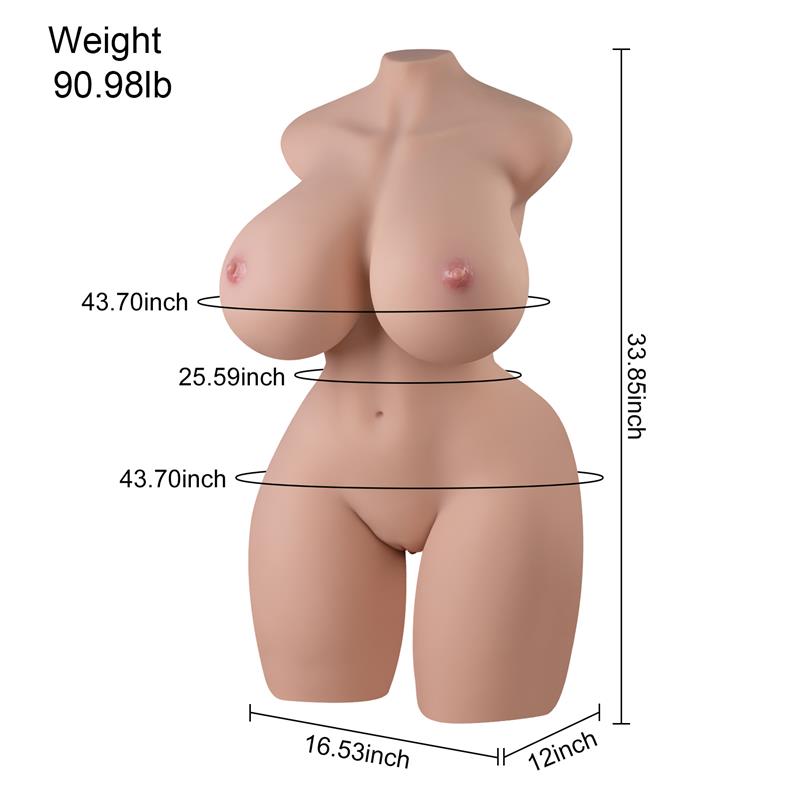 Sunny Torso Realista 41.27 kg - Imagen 12