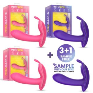 Pack 3+1 Wingy Estimulador Mariposa con APP
