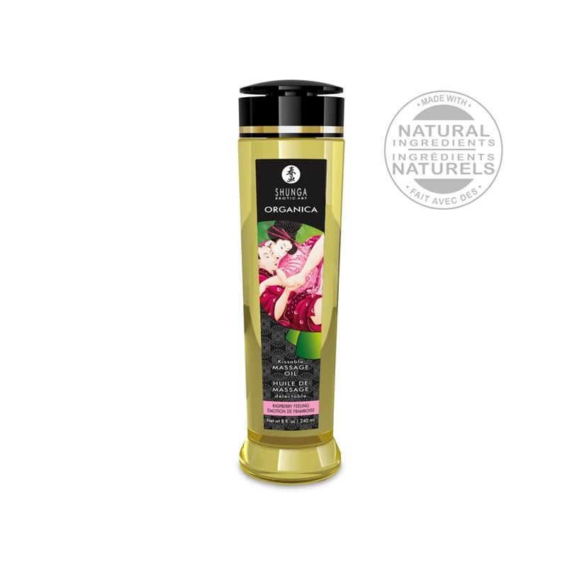 Aceite de Masaje Organico Frambuesa 240 ml - Imagen 2