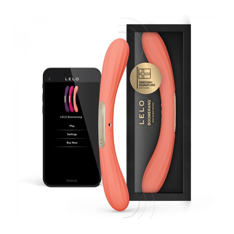 Juguete para Parejas Boomerang Coral Red