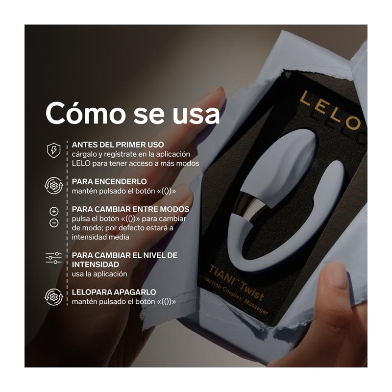 Juguete para Parejas Tiani Twist APP Sea Foam - Imagen 7