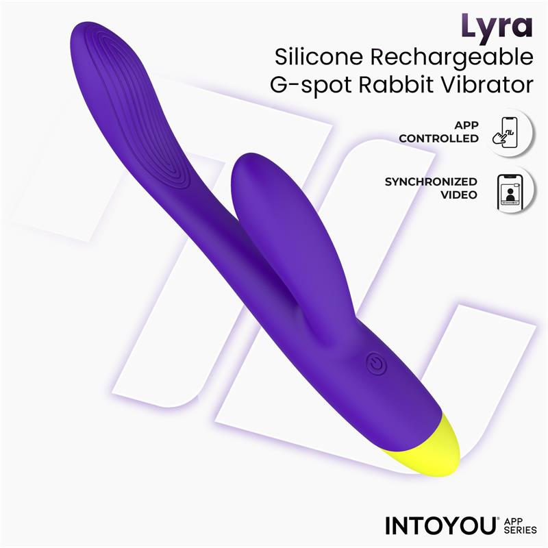 Lyra Vibrador Punto G con APP Púrpura - Imagen 2