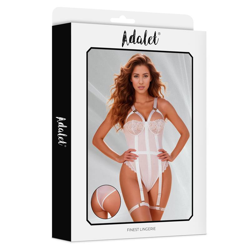 Mary Body con Ligas Blanco - Imagen 3