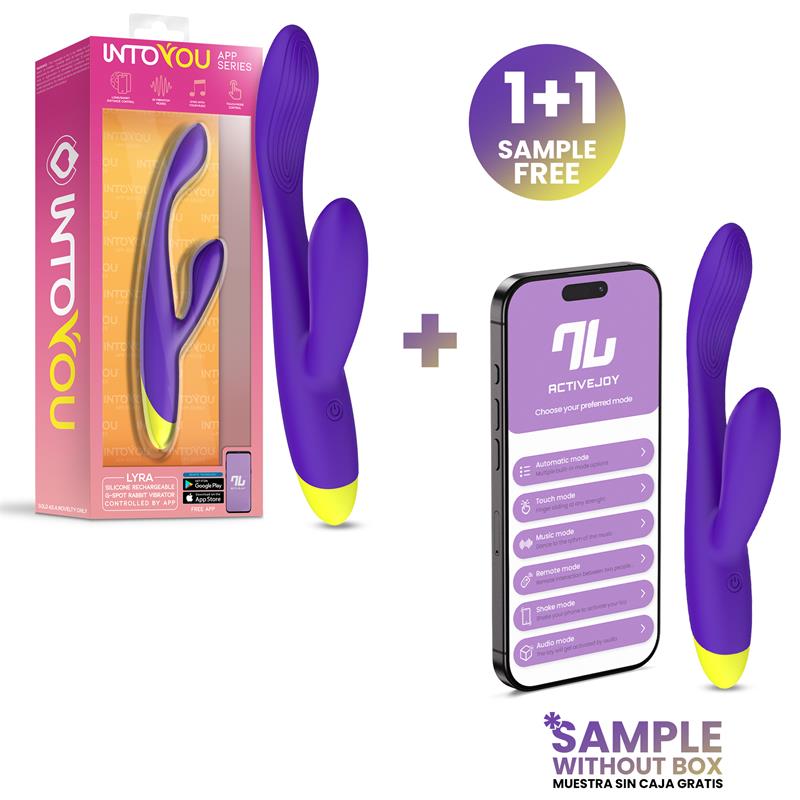 Pack 1+1 Lyra Vibrador Punto G con APP